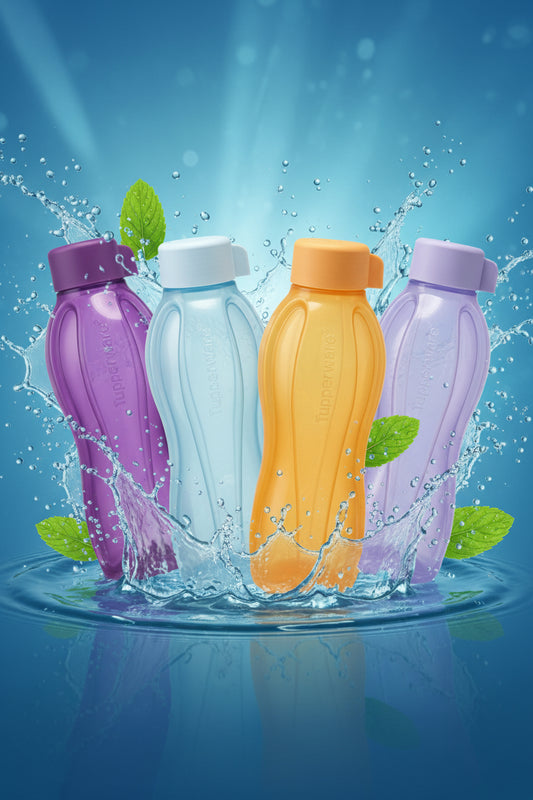 Set de 4 Eco Botellas de 1L