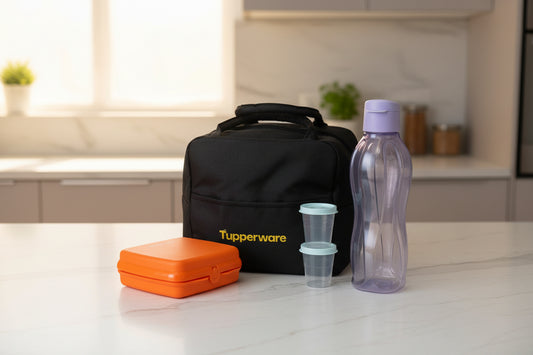 Saco Térmico Preto + Sanduicheira + Eco Garrafa 750 ml + Aromas(2)