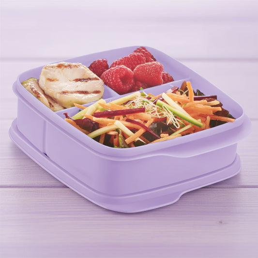 Snack com Divisórias Quadrado 550 ml
