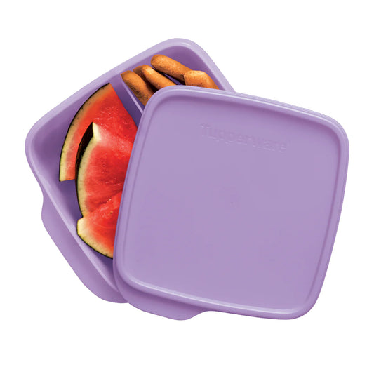 Snack com Divisórias Quadrado 550 ml